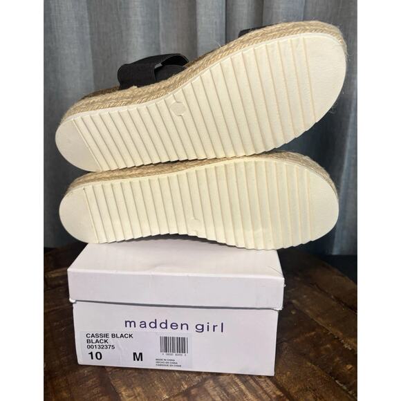 New Steve Madden black Strappy Sandal, CASSIE Women's size 10 - Picture 9 of 13